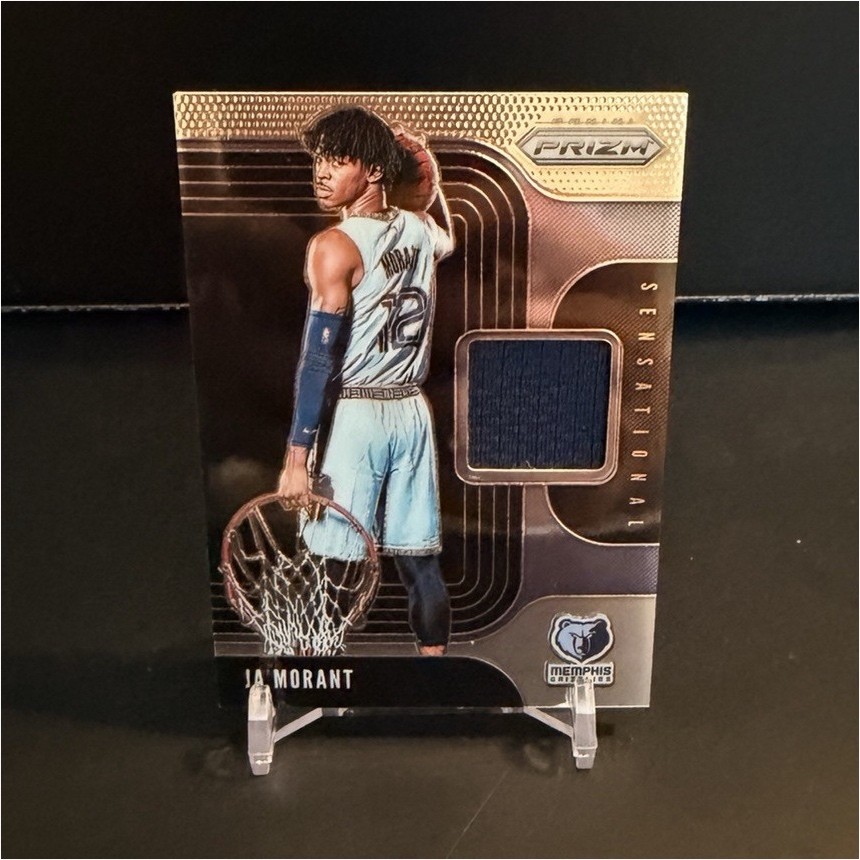 Panini 2019-20 Prizm Ja Morant ROOKIE Sensational Swatches Jersey #SS-JAM