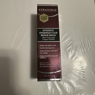Keranique Hair Serum for Thinning Hair, Intensive Overnight Treatment 2 fl oz 