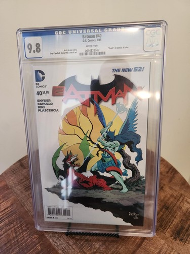 Batman #40 CGC 9.8 "Death' of Batman & Joker DC THE NEW 52! Scott Snyder