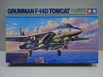 Tamiya F-14D Tomcat ''Black Lions / Grim Reapers / B. Hunter'' 1:48 Bausatz #61118