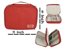 Travel Cable Bag Organizer Charger Storage Electronics USB Case Cord Accessories