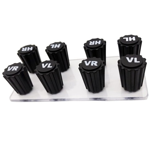 Valve cap standard 16 pieces black plastic car tire car valve valve cap - Picture 4 of 8