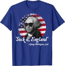 Suck-It England FunnyGeorge Washington 1776 Gift Unisex T-Shirt
