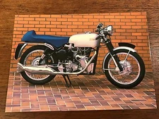 Vtg 1967 500cc Velocettte Venom Thruxton National Motorcycle Museum Postcard (C)