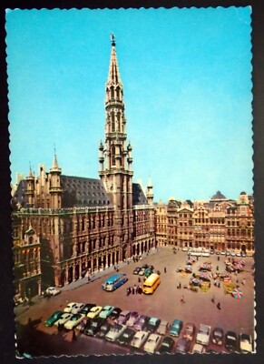 C7298 Grand-Place (Grote Markt) and Hotel de Villa, Square Brussels, Belgium (A)