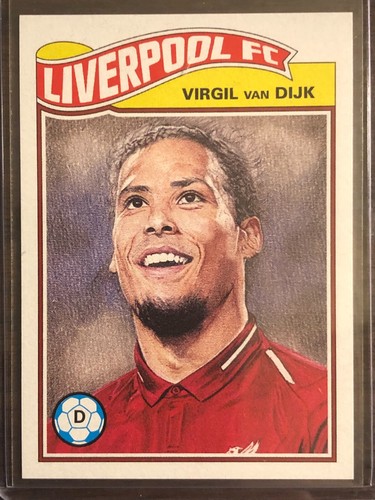Virgil van Dijk #15 card