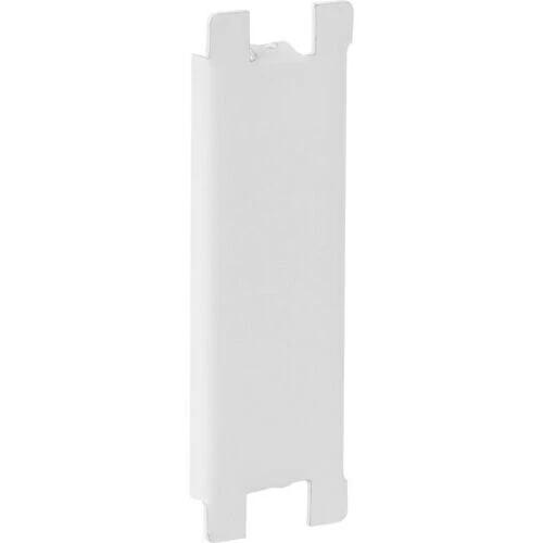 LIVE 2 x Metal Fuse Board Consumer Unit 1 Module Blank Piece Blanking Plate Steel