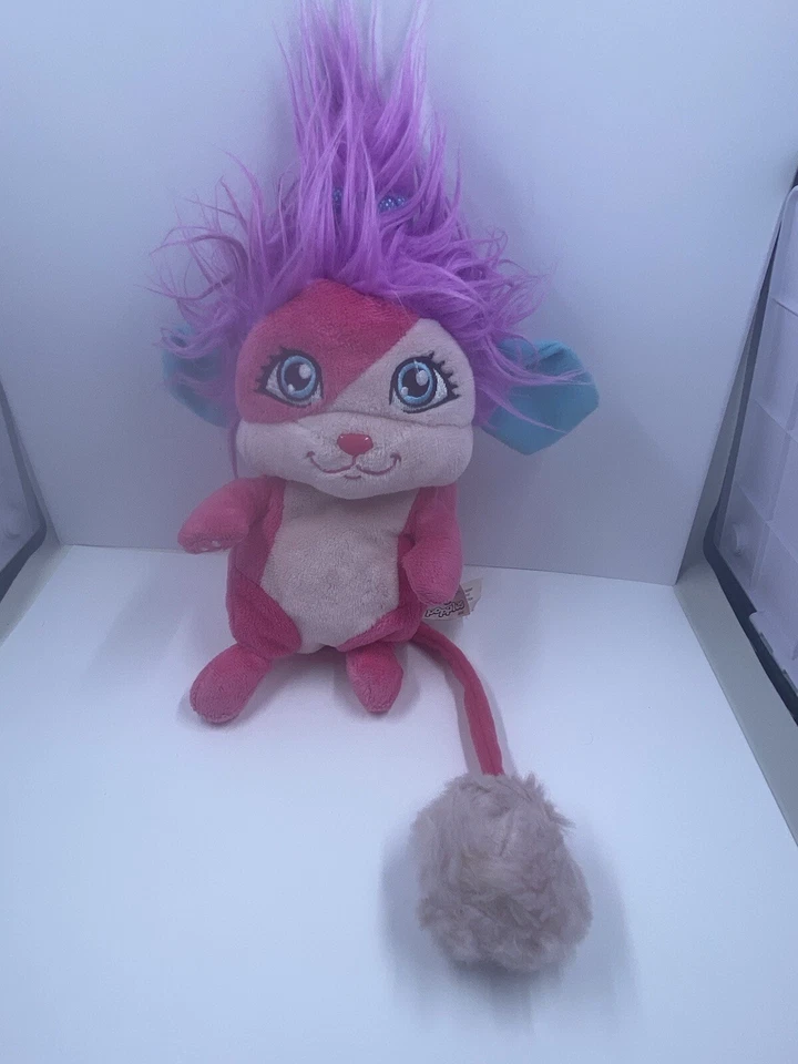 Peluche Popples Sunny 2015 Spin Master rosa plegable pre-amado Foto 3 de 4