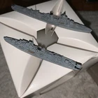 German Battleship Navis Neptune 1353 & 1365 WW1 Waterline Ship 1/1250 Scale