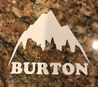 Burton Snowboard Ski Sticker Aufkleber Sticker Adesivo Mountain Outdoor S134