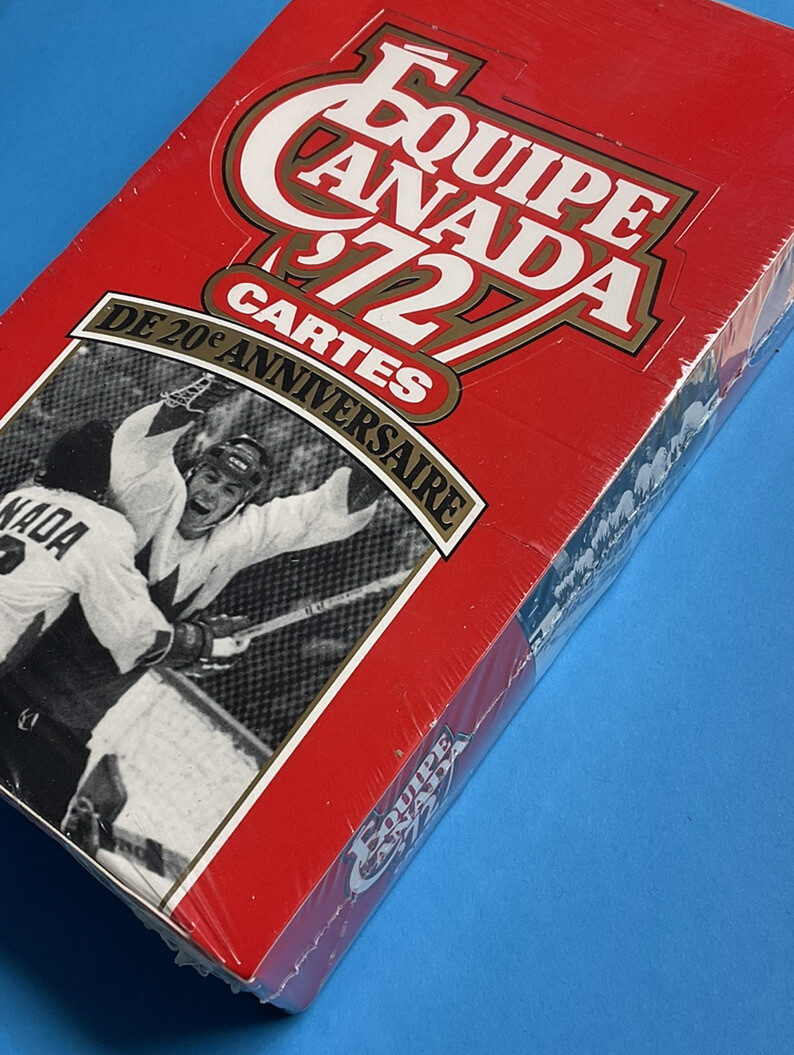 Equipe Canada '72 Cartes “1972 Summit Series Hockey Cards” Factory