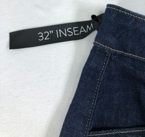 NWT PAIGE Leenah 32" Inseam High Rise Slim Wide Leg Jeans Size 30 Candid indigo - Picture 12 of 21