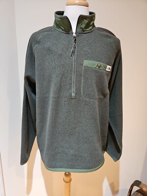 The North Face Men's XXL Gordon Lyons 1/4 Zip. Thyme Heather Green.