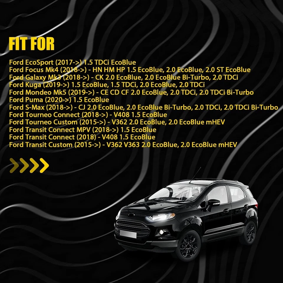 Fit Ford Transit Custom 2.0 EcoBlue Alternator Freewheel Clutch Pulley 1883806 - Image 3 of 4