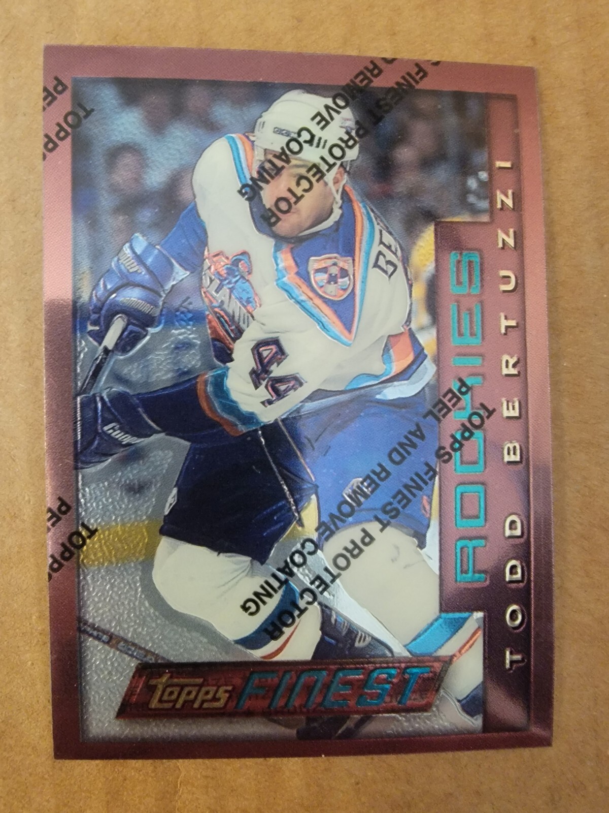 1995-96 Topps Finest - #146 Todd Bertuzzi (RC)