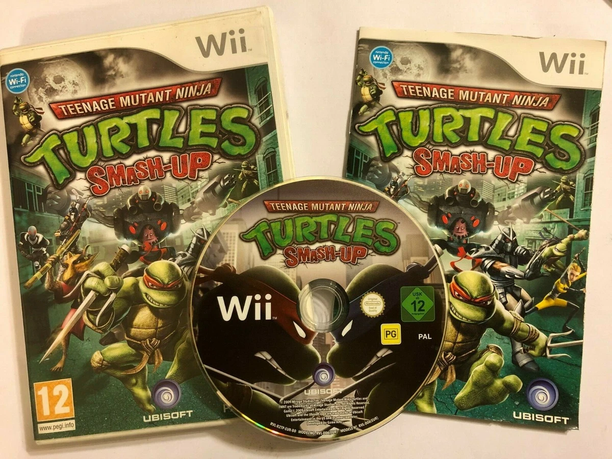 Wii teenage best sale mutant ninja turtles