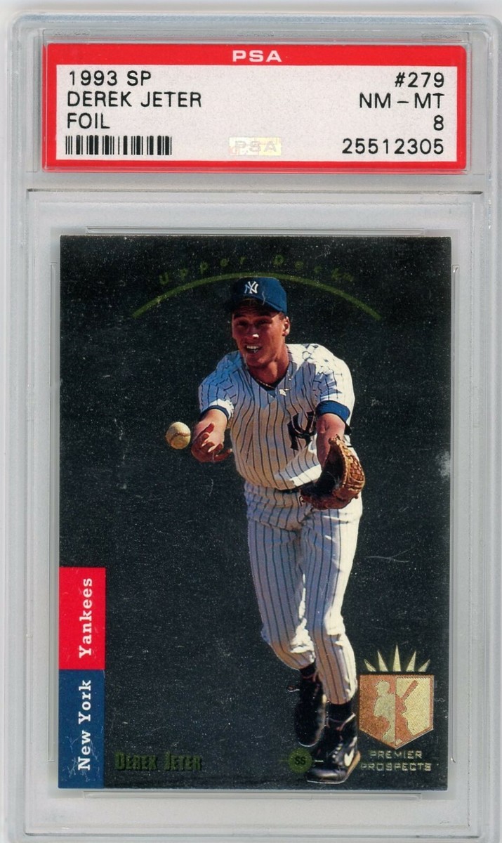 1993 SP Foil #279 Derek Jeter - PSA 8 | eBay