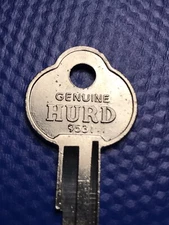 Genuine Hurd Key Blank          9531