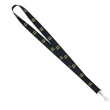 Batman Logo Lanyard Black