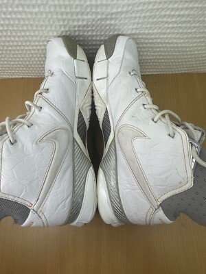 Nike Air Zoom Kobe 1 Uptempo Men’s Size 15 White Shark Gray Basketball Shoes‎ Nike Zoom Kobe 1  main image 3