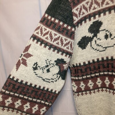 1970's Kennington Unisex Vintage Mickey Mouse Ugly Christmas 1970's Kennington Unisex Vintage Mickey Mouse Ugly Christmas