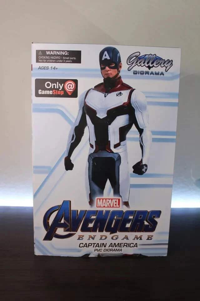 Marvel Gallery Avengers Endgame Capitán América Diamond Select PVC Diorama Foto 4 de 4
