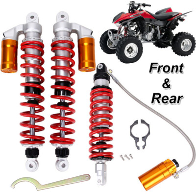 STAGE 3 AIR FRONT & REAR SHOCKS ABSORBERS FOR SUZUKI Z400 QUADSPORT LTZ400 Z400