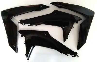 CRF250L BLACK 13 PIECE PLASTIC SET 17-20 HONDA OE GENUINE AIR