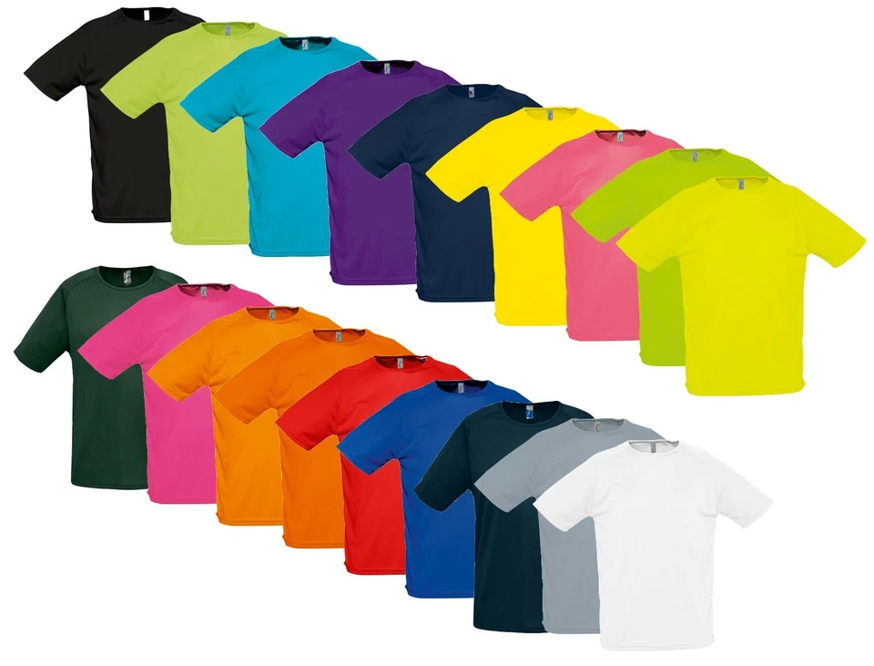 Tee-Shirt Performance Sportif Respirant SOL'S En Polyester XXS - 3XL - Photo 1/1