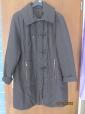  braune pflegeleichte Winterjacke lange Jacke Mantel C/S Outdoor 46  urNPca.180€