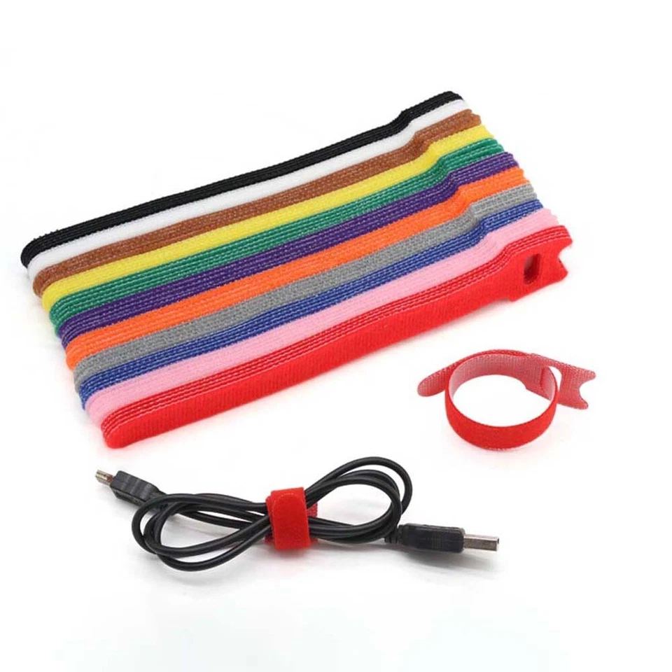 Double sided Strapping Reusable cable ties 12mm wide,Self-adhesive Cable Tidy - Image 4 of 4