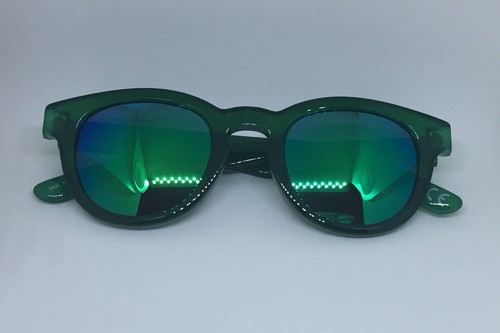 SARAGHINA FULGOR occhiali da sole verde lenti specchiate unisex sunglasses  | eBay