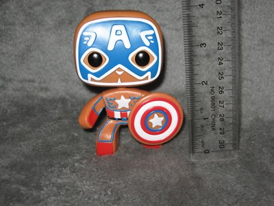 Funko Pop Marvel ~ #933 ~ Gingerbread Captain America Avenger 2404