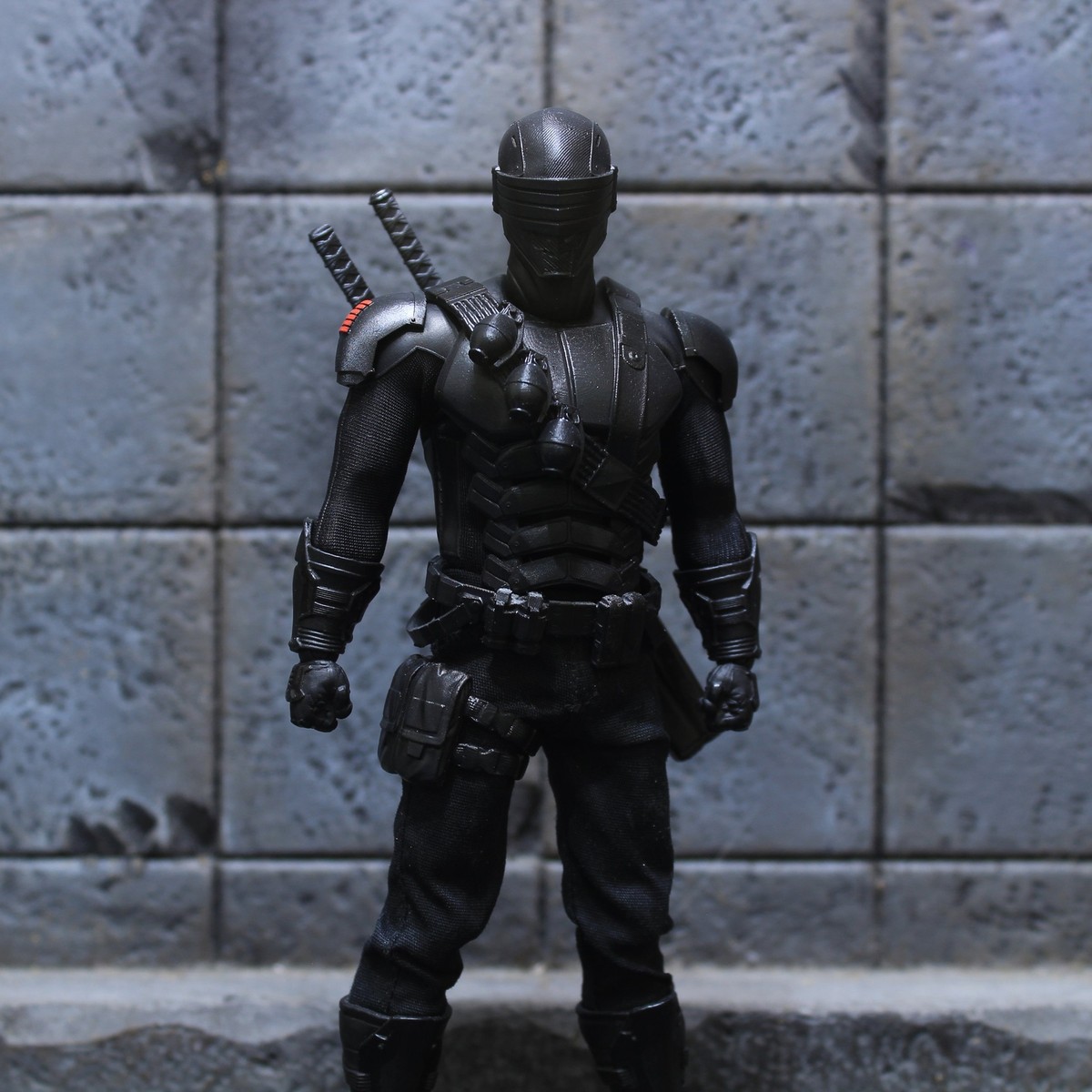 1/12 Custom Joe Snake Eyes Tactical #1 Kit Conversion Sculpt