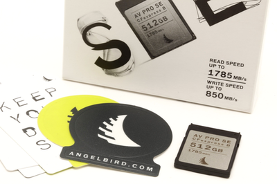 Near Mint Angelbird 512GB AV PRO SE CFexpress Type B Memory Near Mint Angelbird 512GB AV PRO SE CFexpress Type B Memory