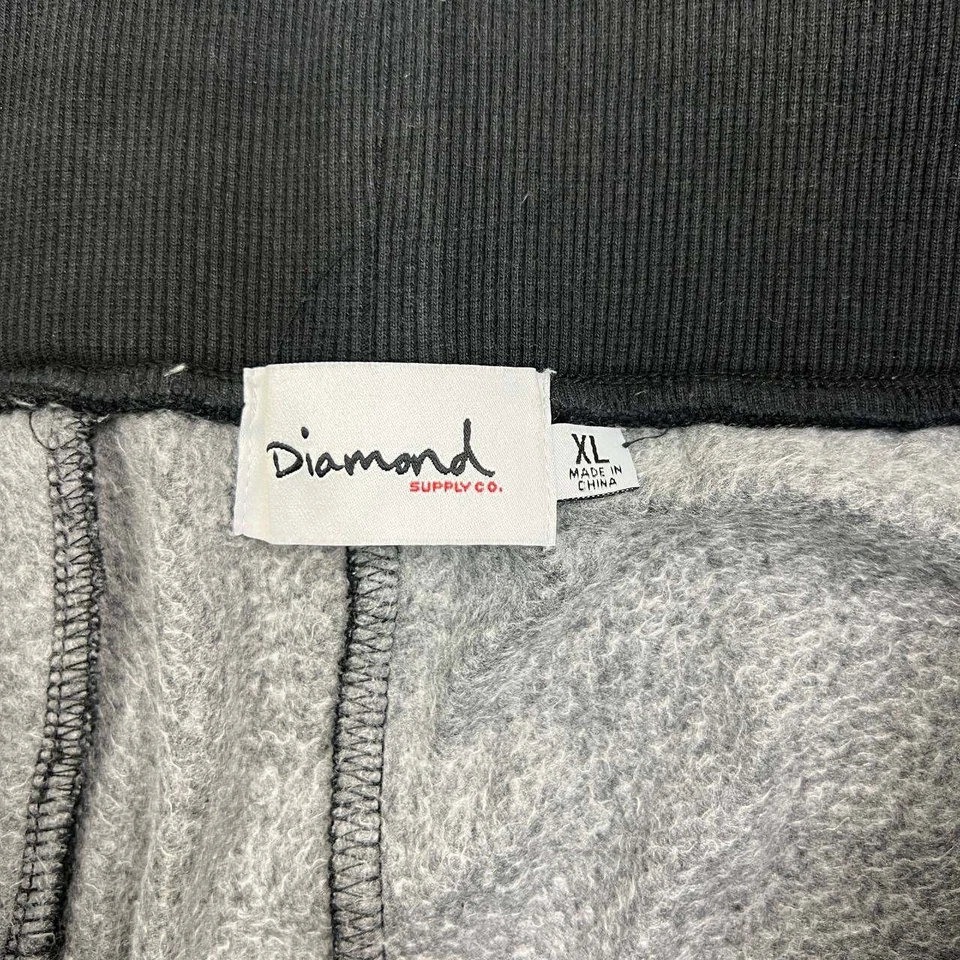 Pantalones deportivos Diamond Supply Co. para hombre extra grandes con cordón para correr al aire libre 36x30 Foto 3 de 4