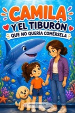 Camila y el tiburn que no quera comrsela: Cuento infantil ilustrado para ni?os d