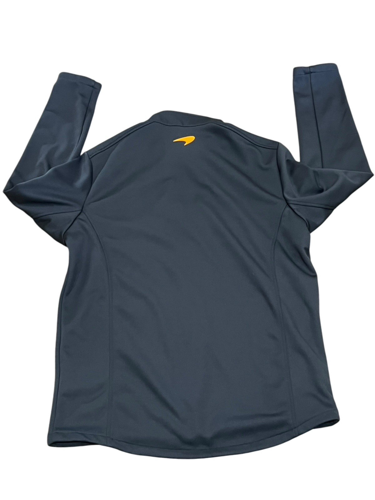 McLaren Formula 1 Team Softshell Jacket Unisex Small Gray Full Zip Ecolab - second product detail image