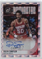 2018 Panini Donruss Hall Dominator Signatures 95/99 Ralph Sampson Auto HOF nd3