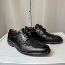 JOHNSTON MURPHY Men's Black Sheepskin Leather J&M Flex (Size 10.5) Waterproof