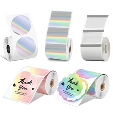 M110 Color Transparent Label Roll for Phomemo M110 M200 M120 M220 E210 P50 P1