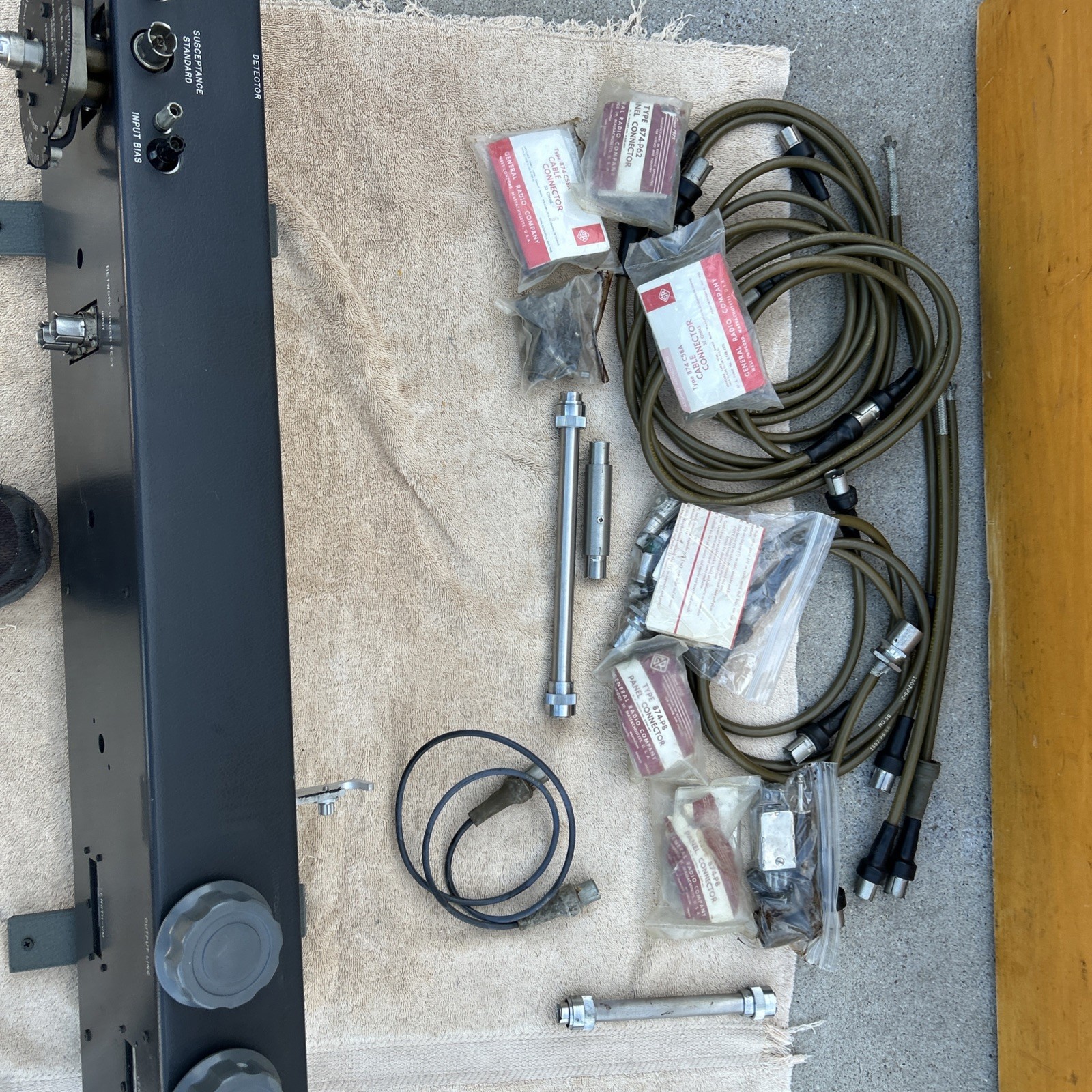 General RADIO TRANSFER-FUNCTION & IMMITTANCE BRIDGE, Type 1607-A