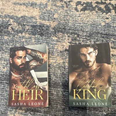 Sasha Leone Ruthless Heir & Lethal King Paperback Romance Duke Mafia Standalones