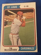 1974 Topps - #520 Tim McCarver ~ EX