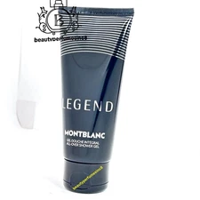Mont Blanc Legend by Mont Blanc for Men All~Over Shower Gel 3.3 oz` New