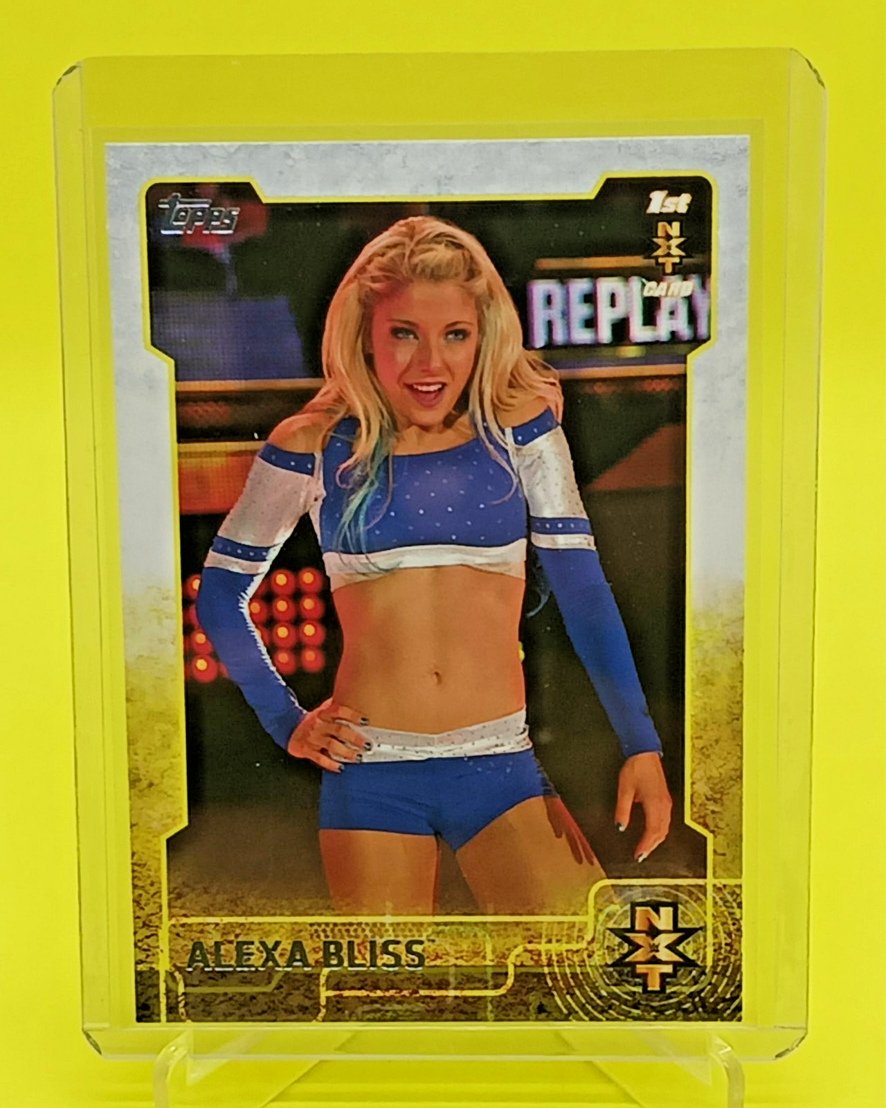 2015 Topps Chrome WWE Alexa Bliss 1st NXT Rookie Card #2
