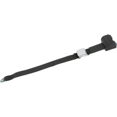 Beams Chrome Lift Latch 60-74 Inch DOT Approved Retract Seat Belt-Blue