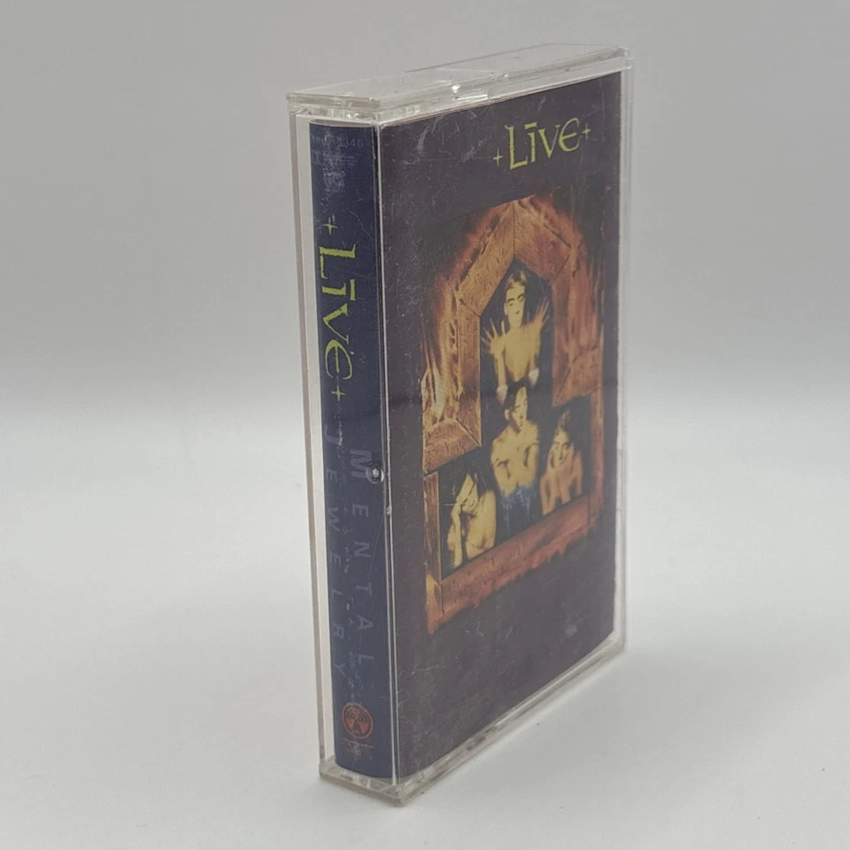 Live ‎– Mental Jewelry Label: Radioactive ‎– RARC 10346 Tape Cassette Album - Bild 3 von 4