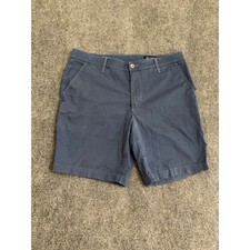 AG Adriano Goldschmied Wanderer Slim Short Blue 36R 1197SUBPBLBLMT