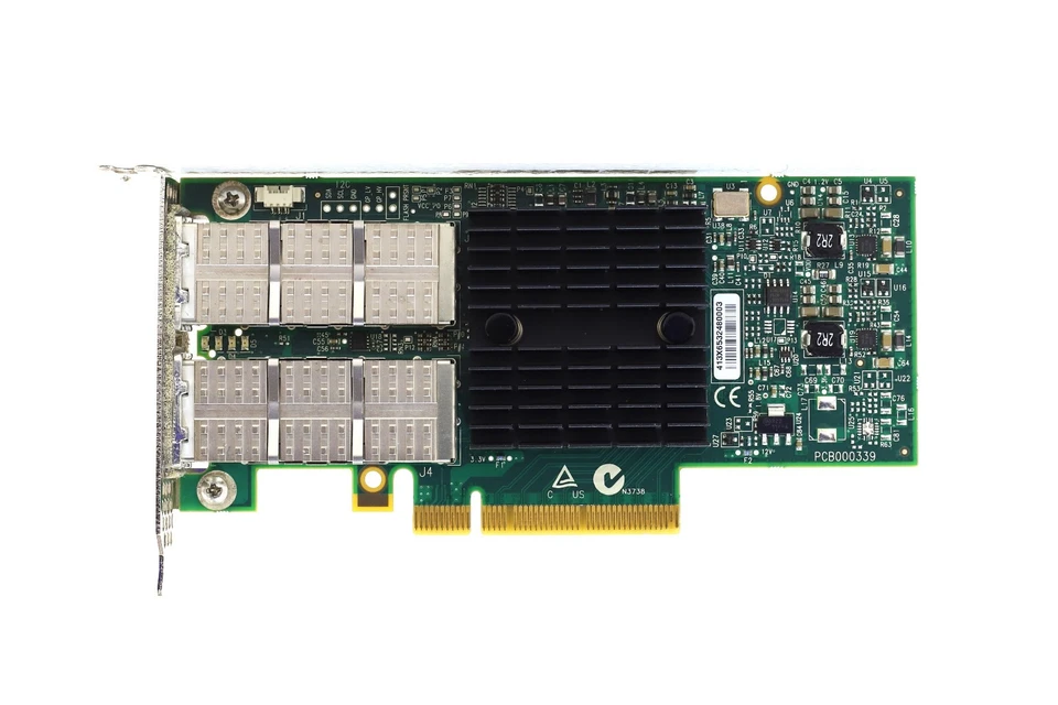 HP Dual-Port 40GbE QSFP PCIe Network Adapter HP P/N: 764736-001 Tested Working - Image 2 of 4